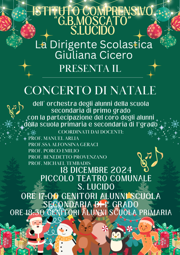 Concerto di Natale 18 dicembre 2024